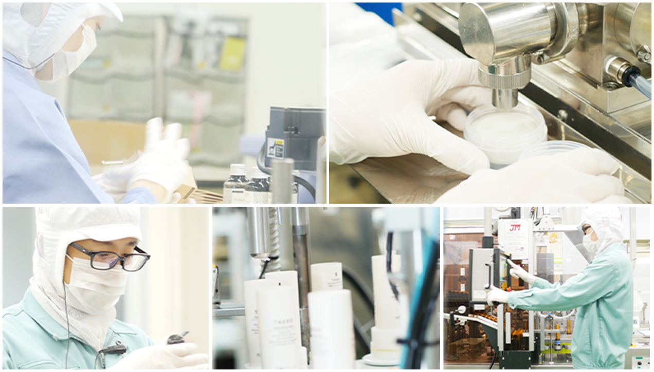 充填・包装の様子